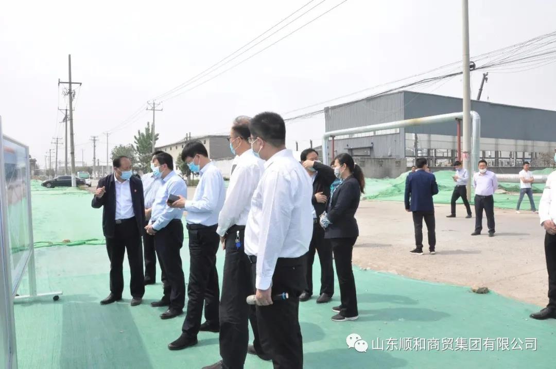 市政府副市長常紅軍到商貿(mào)服務(wù)型國家物流樞紐山東順和國際智慧物流園項(xiàng)目現(xiàn)場調(diào)研督導(dǎo)