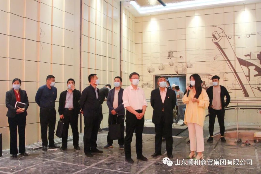 蘭山區(qū)委常委、組織部部長(zhǎng)劉元迅一行蒞臨順和國(guó)際智慧物流園調(diào)研快遞物流行業(yè)黨建工作
