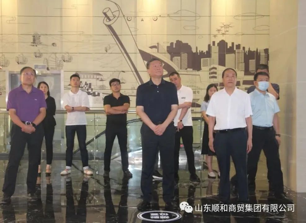 新疆伊犁州黨委副書記郝建民一行蒞臨順和集團(tuán)參觀考察